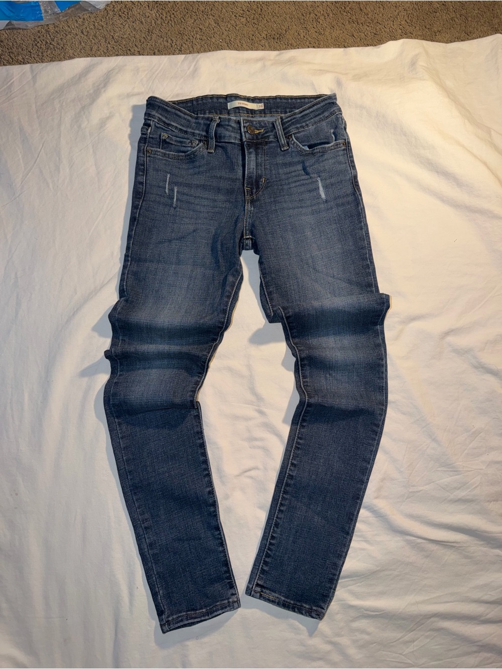 Levi's Women's Dark Blue Skinny Jeans